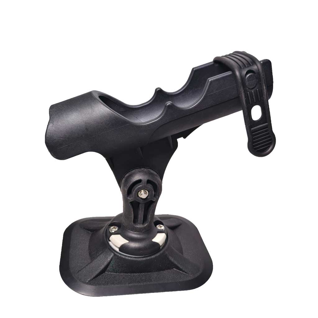 Fish Finder Transducer Mount - ที่วางคันเบ็ดตกปลาแบบพับได้สำหรับเรือยาง PVC พร้อมขายึดปรับมุมได้สำหรับเรือคายัค