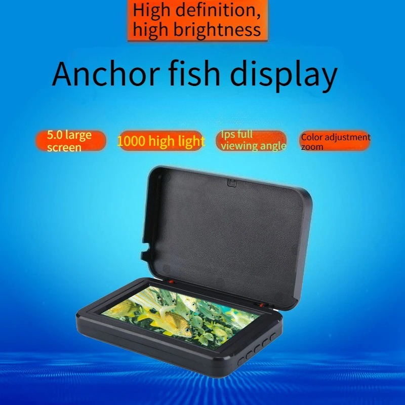 Fish Finder Ice Fishing - จอภาพ IPS ขนาด 4.3/5 นิ้ว อ่านได้ในแสงแดด