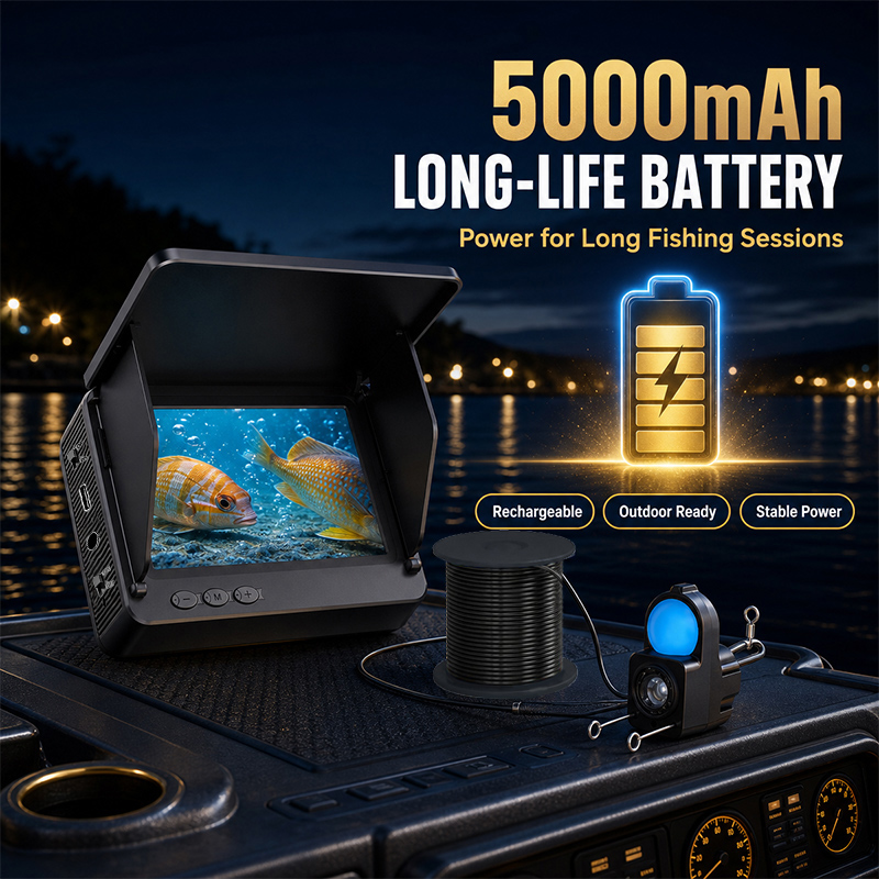กล้องตรวจจับปลาใต้น้ำ 1080P HD - Fish Finder Ice Fishing บทวิจารณ์และราคา