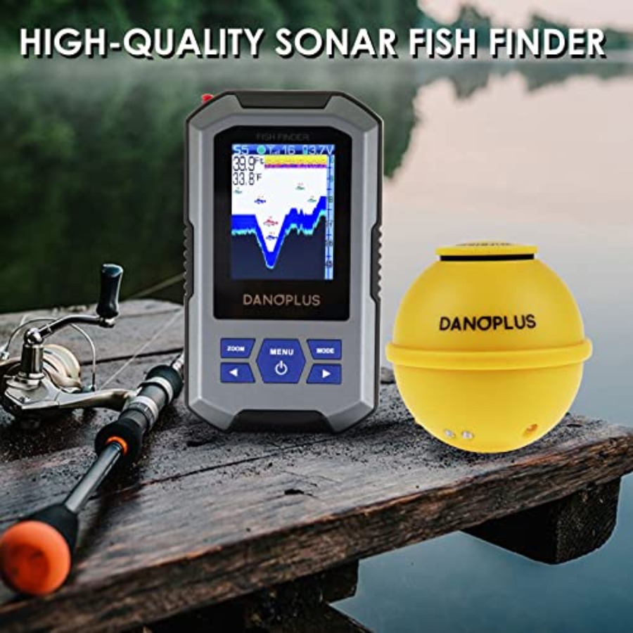 เครื่องหาปลาแบบพกพาสำหรับเรือพ - Fish Finder Castable Wireless บทวิจารณ์และราคา