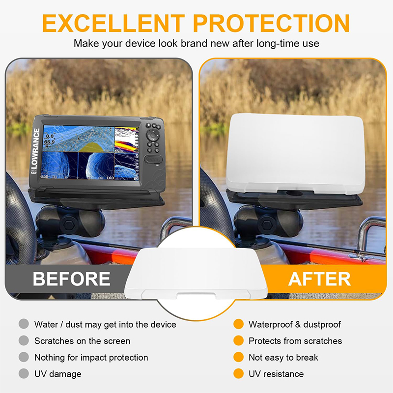 000-14176-001 แผ่นบังแดดสำหรับ - Fish Finder Lowrance Hook บทวิจารณ์และราคา