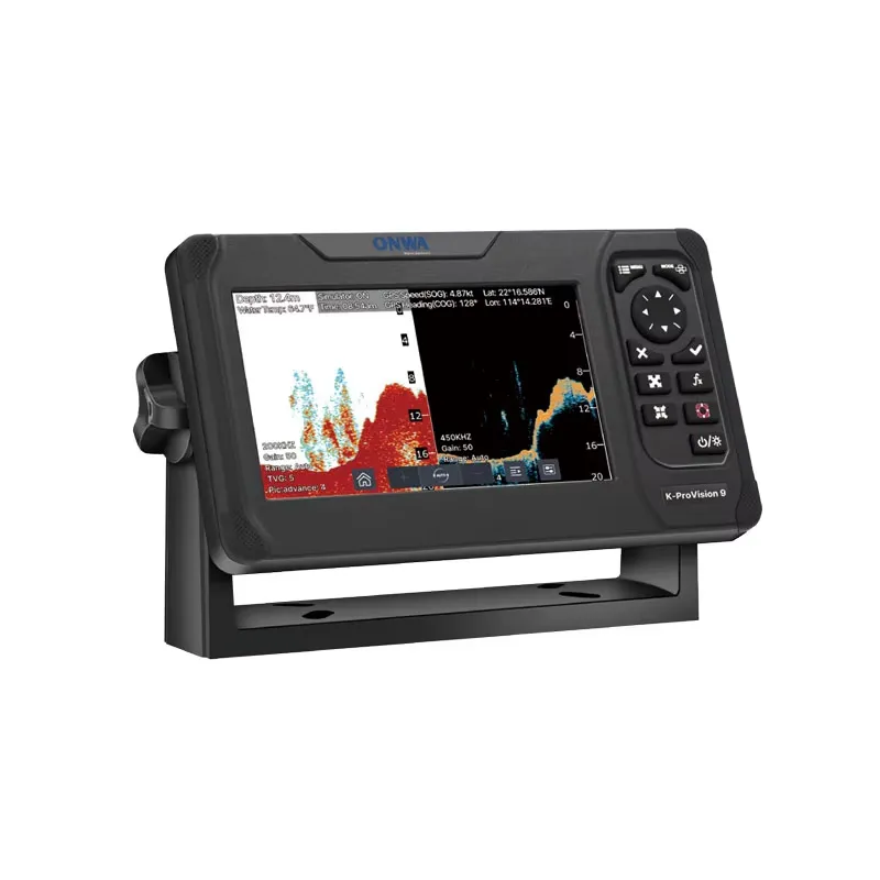 เครื่องหาปลาขนาด 7 นิ้ว ระบบ C - Fish Finder Sonar Gps 7 Inch บทวิจารณ์และราคา