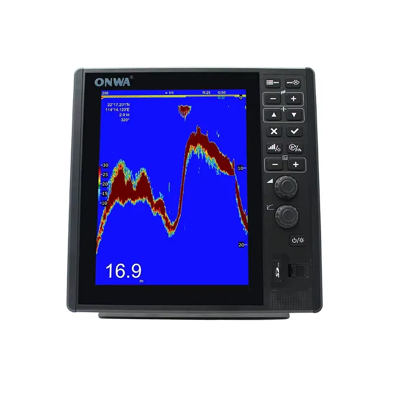 ONWA เครื่องหาปลาเชิงพาณิชย์ขน - Fish Finder Transducer 200Khz บทวิจารณ์และราคา