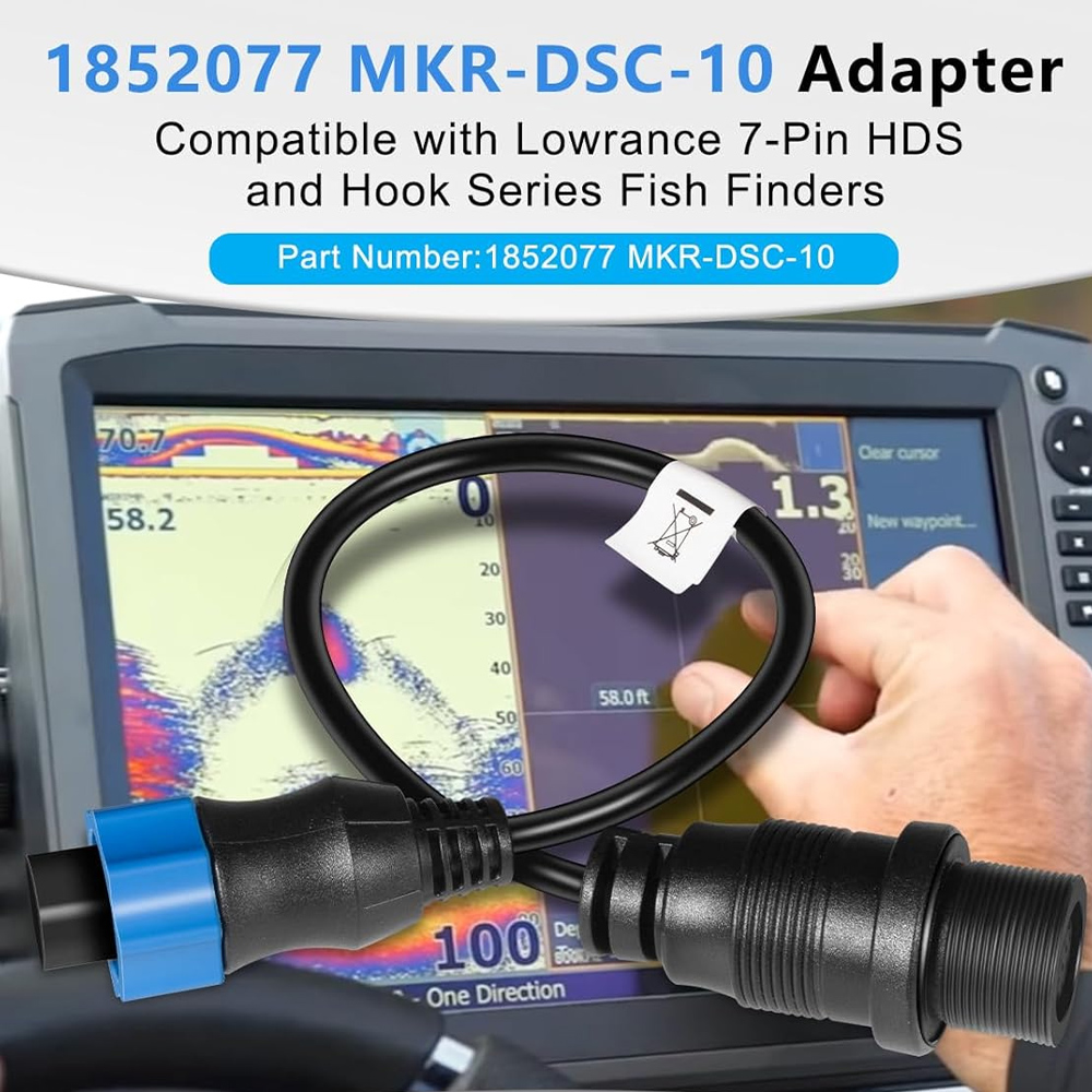 สายอะแดปเตอร์แบบ Dual Spectrum - Fish Finder Lowrance Hook บทวิจารณ์และราคา
