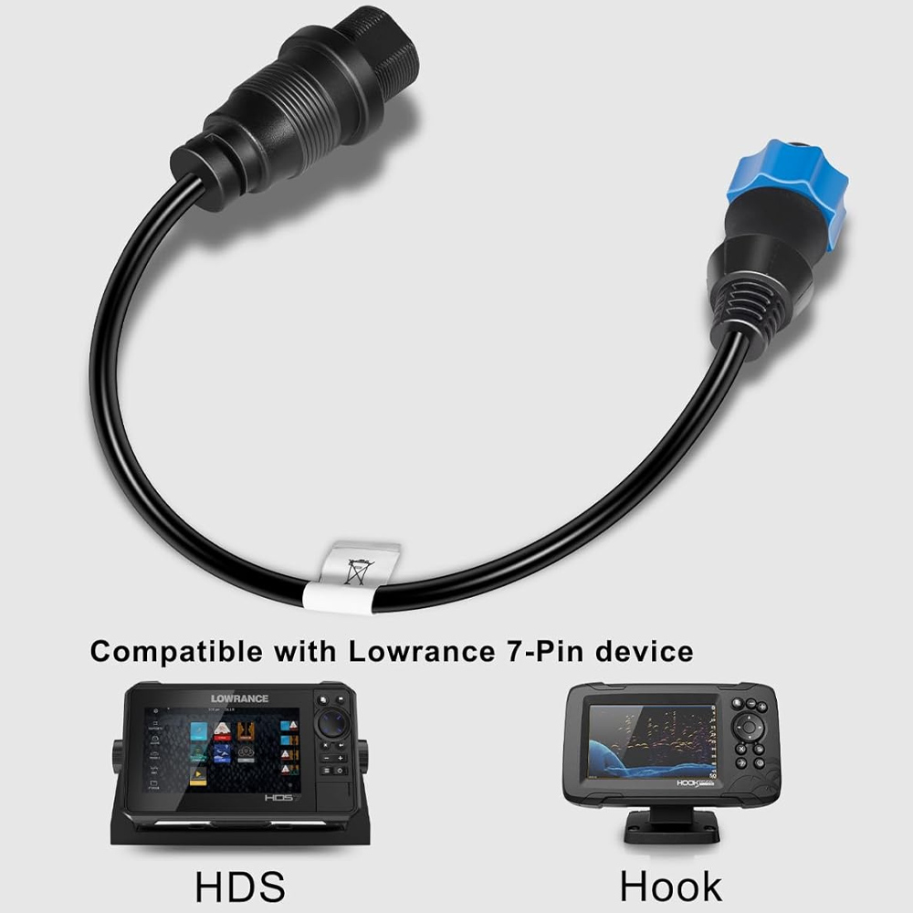 สายอะแดปเตอร์แบบ Dual Spectrum - Fish Finder Lowrance Hook บทวิจารณ์และราคา