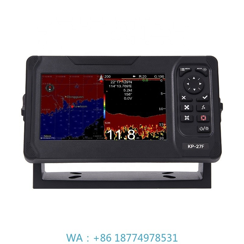เครื่องหาปลาพร้อมระบบนำทาง Nav - Fish Finder Sonar Gps 7 Inch บทวิจารณ์และราคา
