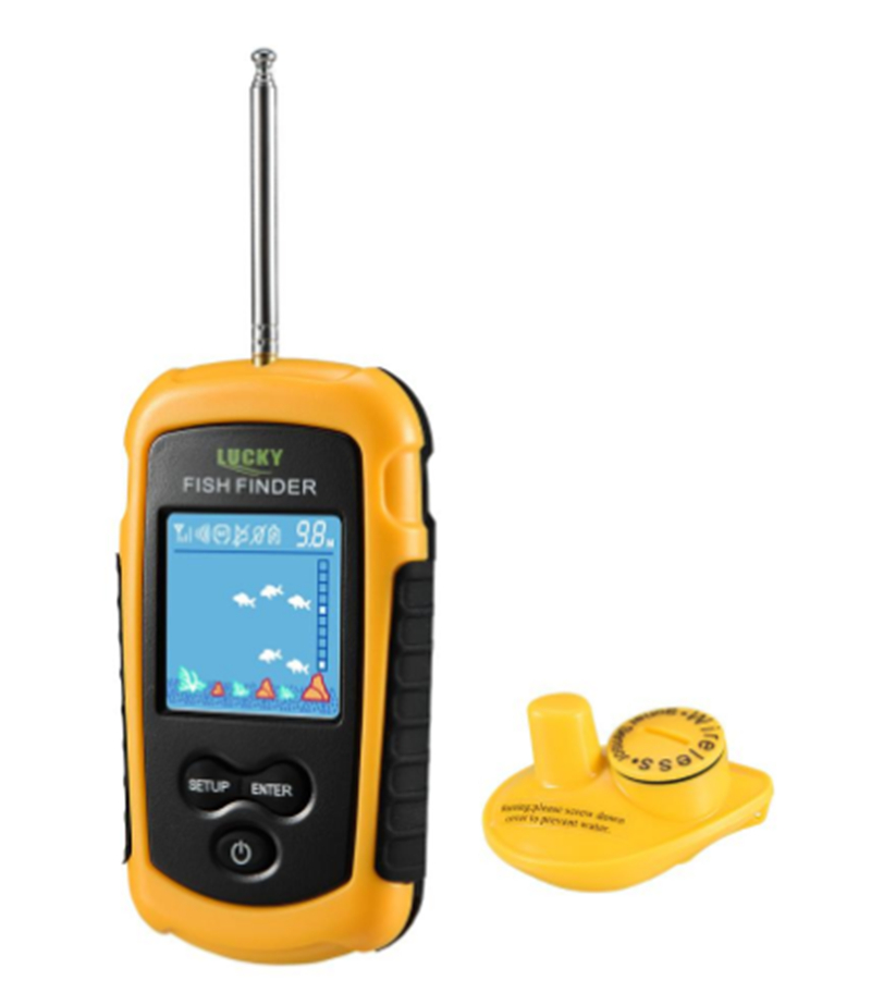 เครื่องหาปลาโซนาร์พร้อมสัญญาณเ - Fish Finder Transducer 200Khz บทวิจารณ์และราคา