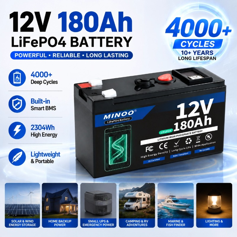 แบตเตอรี่ลิเธียม LiFePO4 12V 1 - Fish Finder Battery 12V บทวิจารณ์และราคา