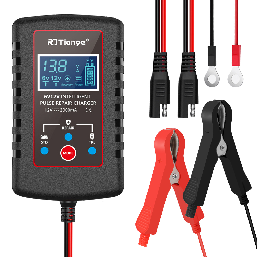 รถเครื่องชาร์จลอยอัตโนมัติเครื - Fish Finder Battery 12V บทวิจารณ์และราคา
