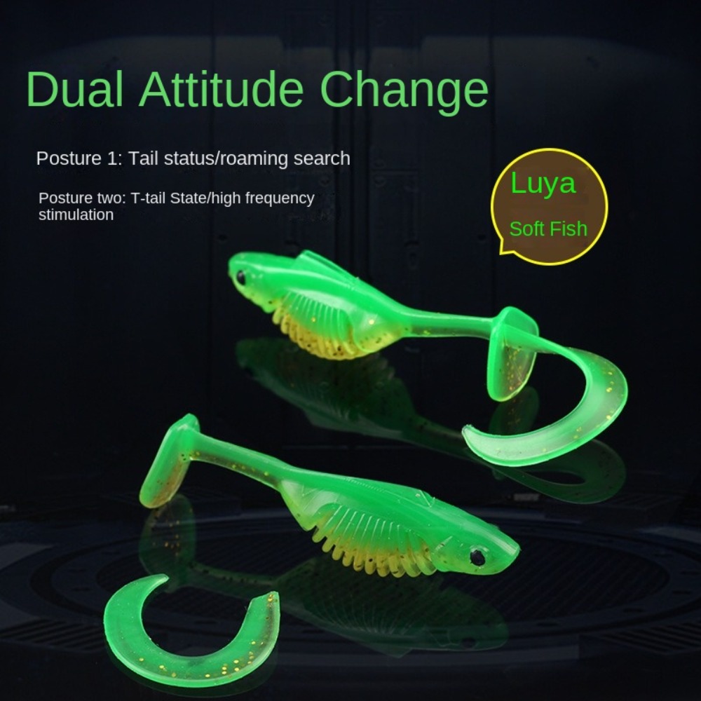 10PCS PVC ตกปลาเหยื่ออ่อน 6.0c - Fish Finder Ice Fishing บทวิจารณ์และราคา