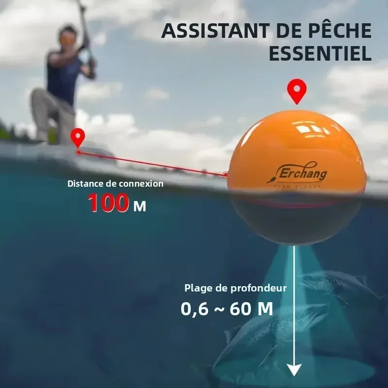 เครื่องหาปลา Erchang F68 WiFi  - Fish Finder Kayak Portable บทวิจารณ์และราคา