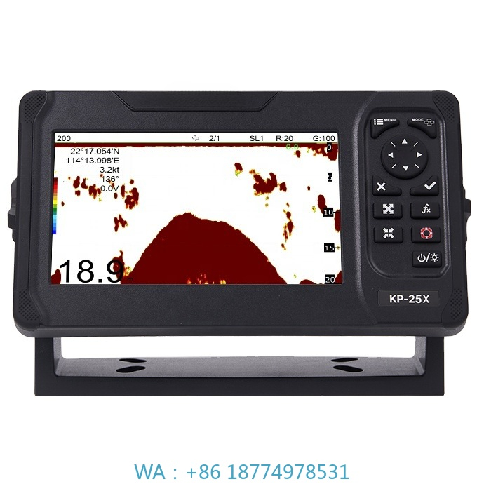 เครื่องนำทางทางทะเล 3-in-1 รุ่ - Fish Finder Sonar Gps 7 Inch บทวิจารณ์และราคา