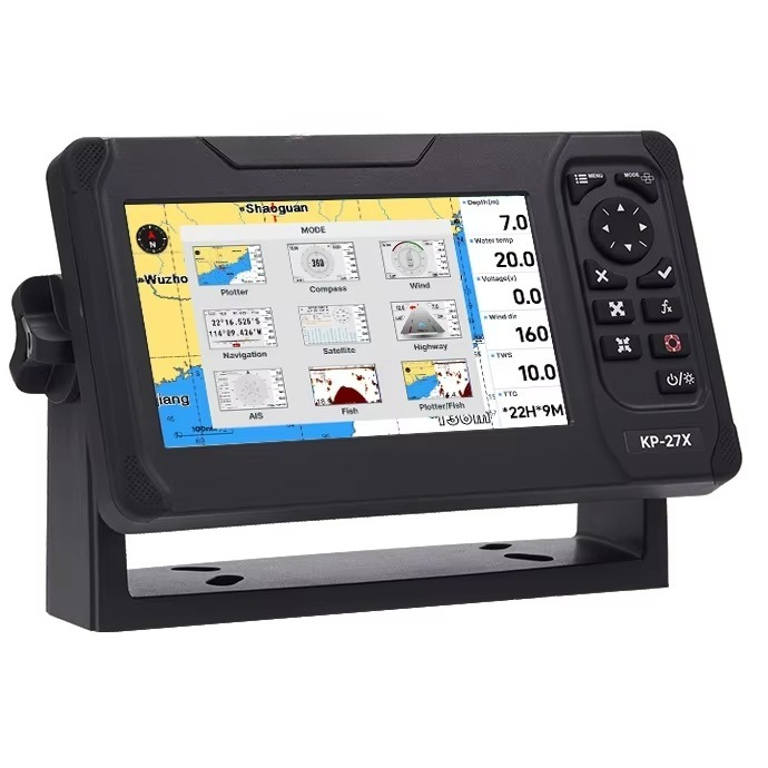 เครื่องนำทางทางทะเล 3-in-1 รุ่ - Fish Finder Sonar Gps 7 Inch บทวิจารณ์และราคา