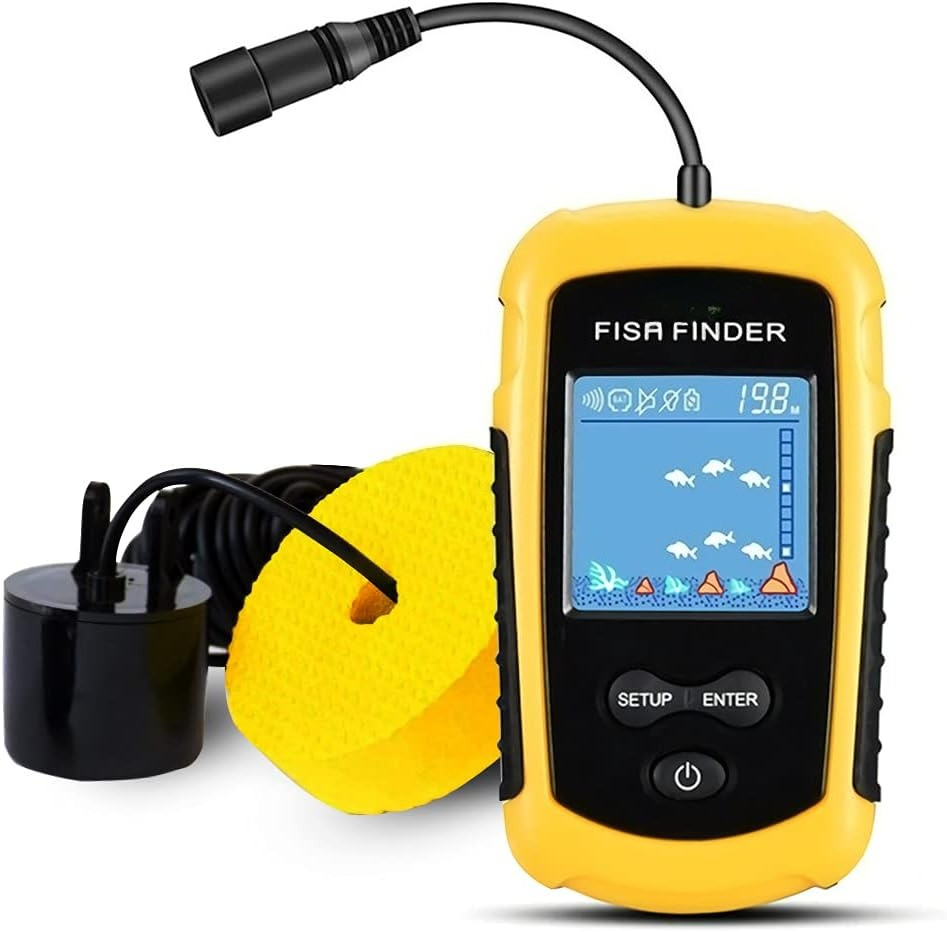 เครื่องหาปลาแบบพกพาสำหรับเรือค - Fish Finder Kayak Portable บทวิจารณ์และราคา