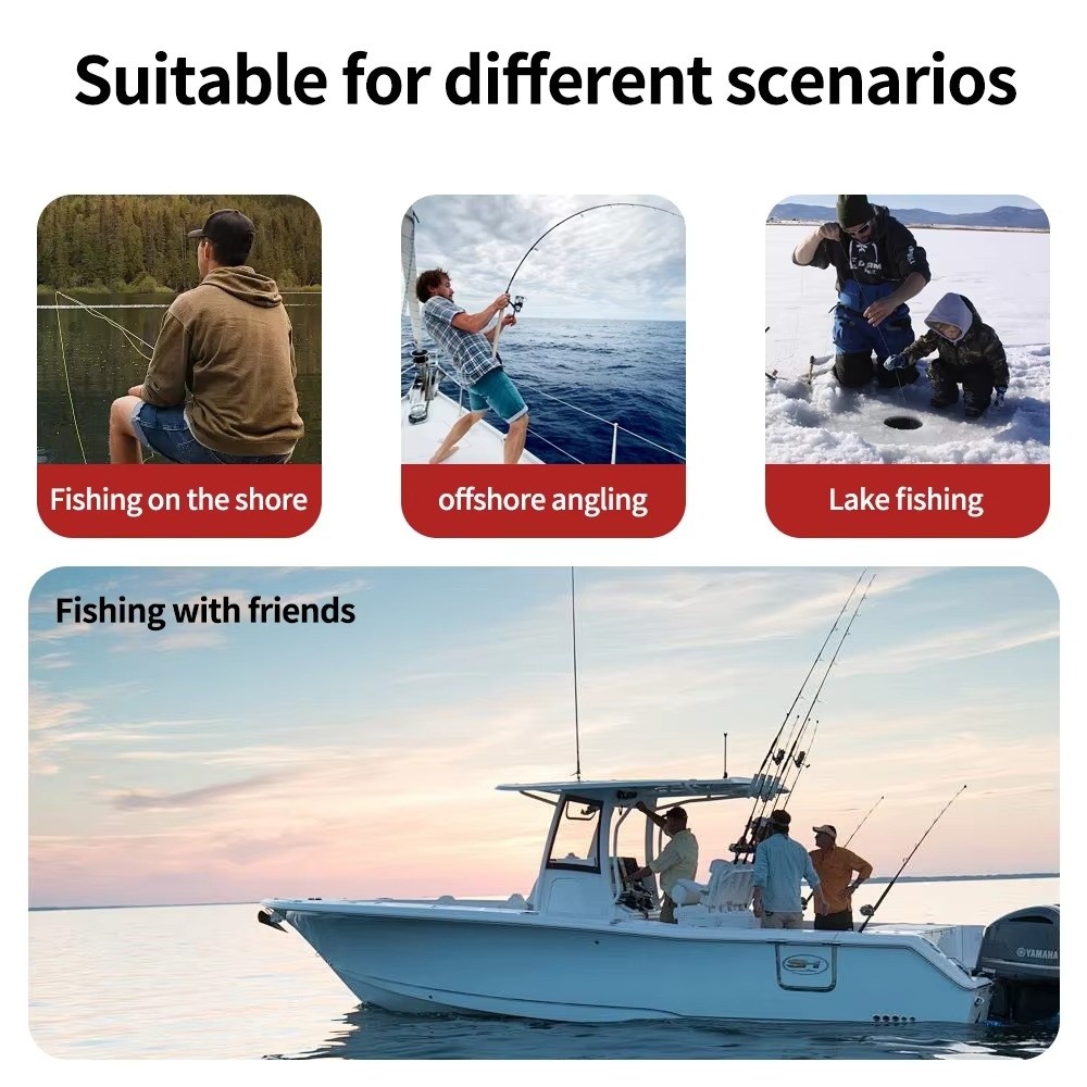 เครื่องหาปลาแบบพกพา หน้าจอ LCD - Fish Finder Castable Wireless บทวิจารณ์และราคา