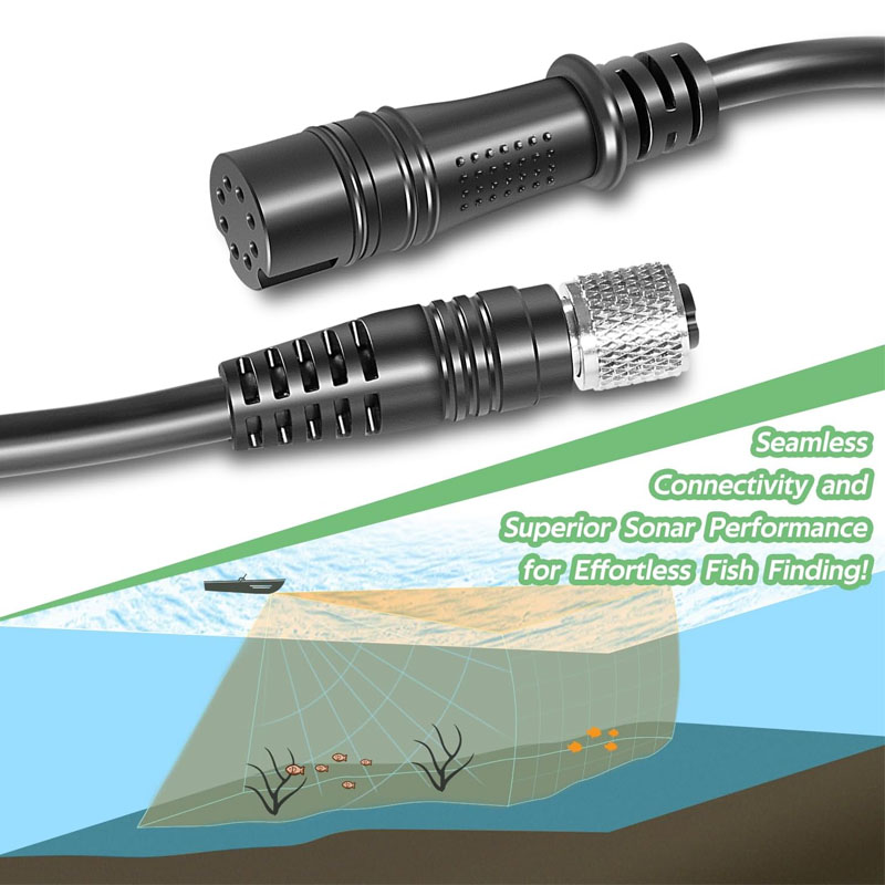 สายอะแดปเตอร์เครื่องหาปลา 1852 - Fish Finder Lowrance Hook บทวิจารณ์และราคา