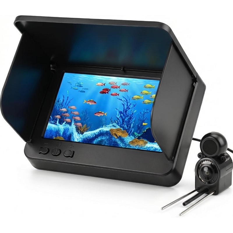 กล้องตกปลาใต้น้ำ HOTB72A 220 ° - Fish Finder Kayak Portable บทวิจารณ์และราคา