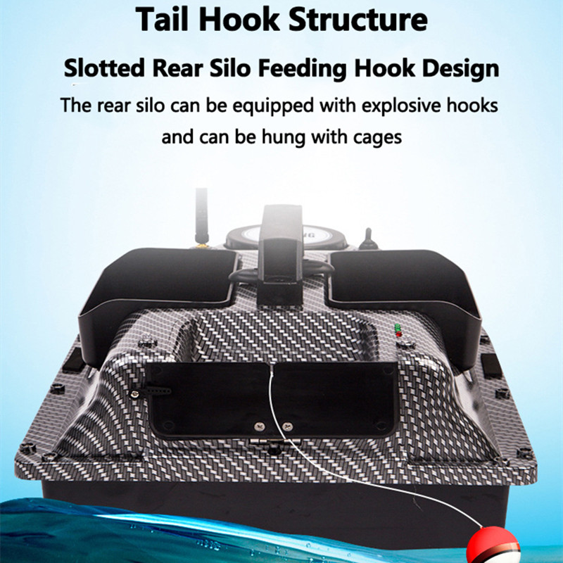 เรือตกปลาบังคับวิทยุพร้อมระบบค - Chirp Sonar Fish Finder บทวิจารณ์และราคา