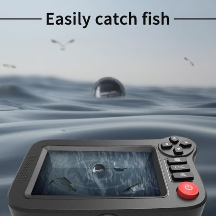 เครื่องหาปลาแบบพกพาสำหรับตกปลา - Fish Finder Kayak Portable บทวิจารณ์และราคา