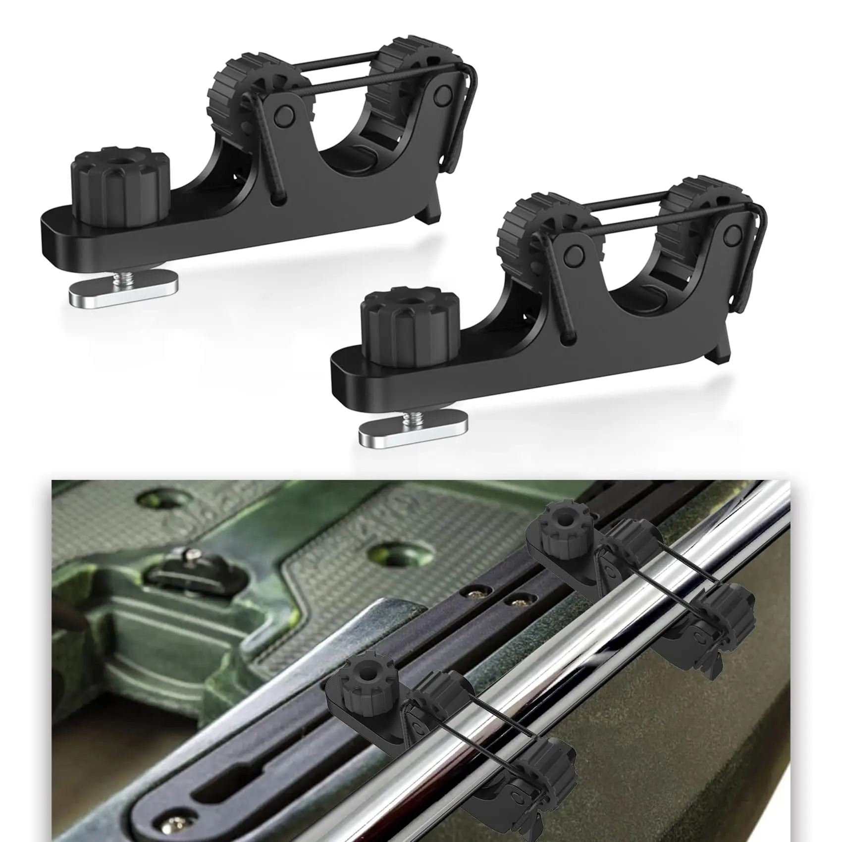 ที่ยึดไม้พายเรือคายัคแบบติดราง - Fish Finder Transducer Mount บทวิจารณ์และราคา