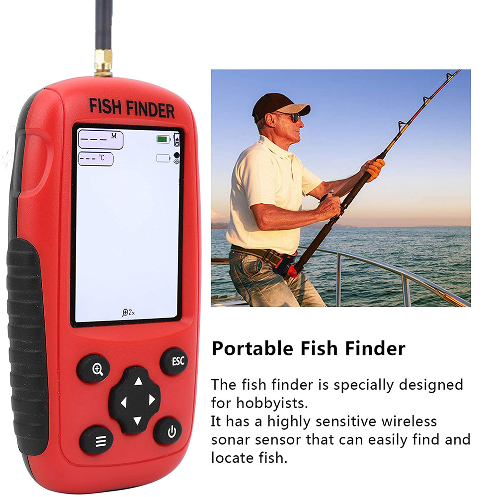 เครื่องหาปลาโซนาร์รุ่นใหม่แบบไ - Chirp Sonar Fish Finder บทวิจารณ์และราคา