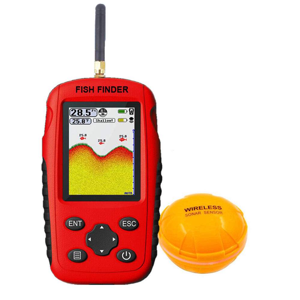 เครื่องหาปลาโซนาร์รุ่นใหม่แบบไ - Chirp Sonar Fish Finder บทวิจารณ์และราคา