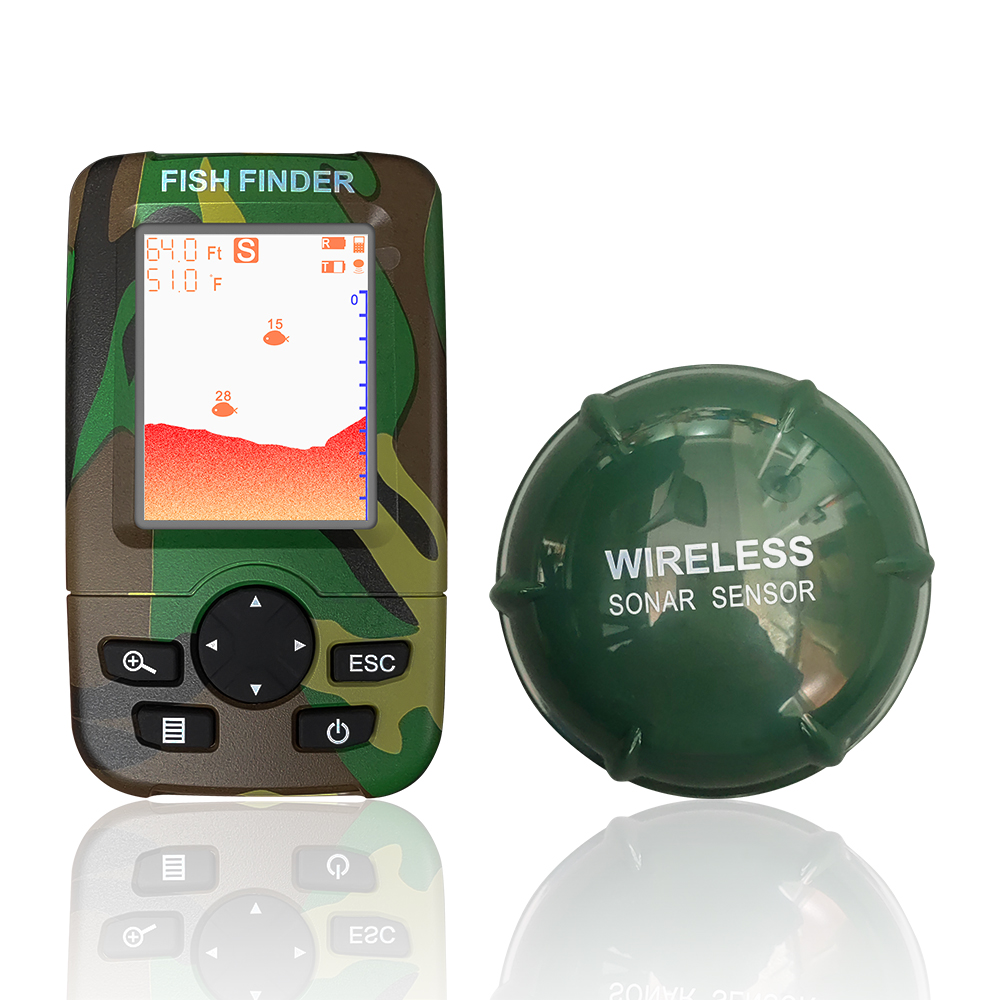 สมาร์ทแบบพกพา SONAR Fish Finde - Fish Finder Kayak Portable บทวิจารณ์และราคา