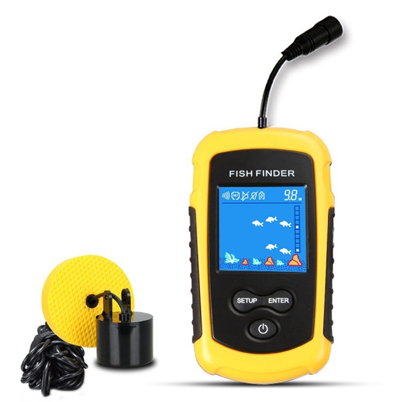 เครื่องหาปลาแบบพกพาสำหรับเรือค - Fish Finder Kayak Portable บทวิจารณ์และราคา