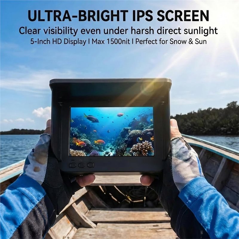 A64T-กล้องค้นหาปลาใต้น้ำ: 220  - Fish Finder Kayak Portable บทวิจารณ์และราคา