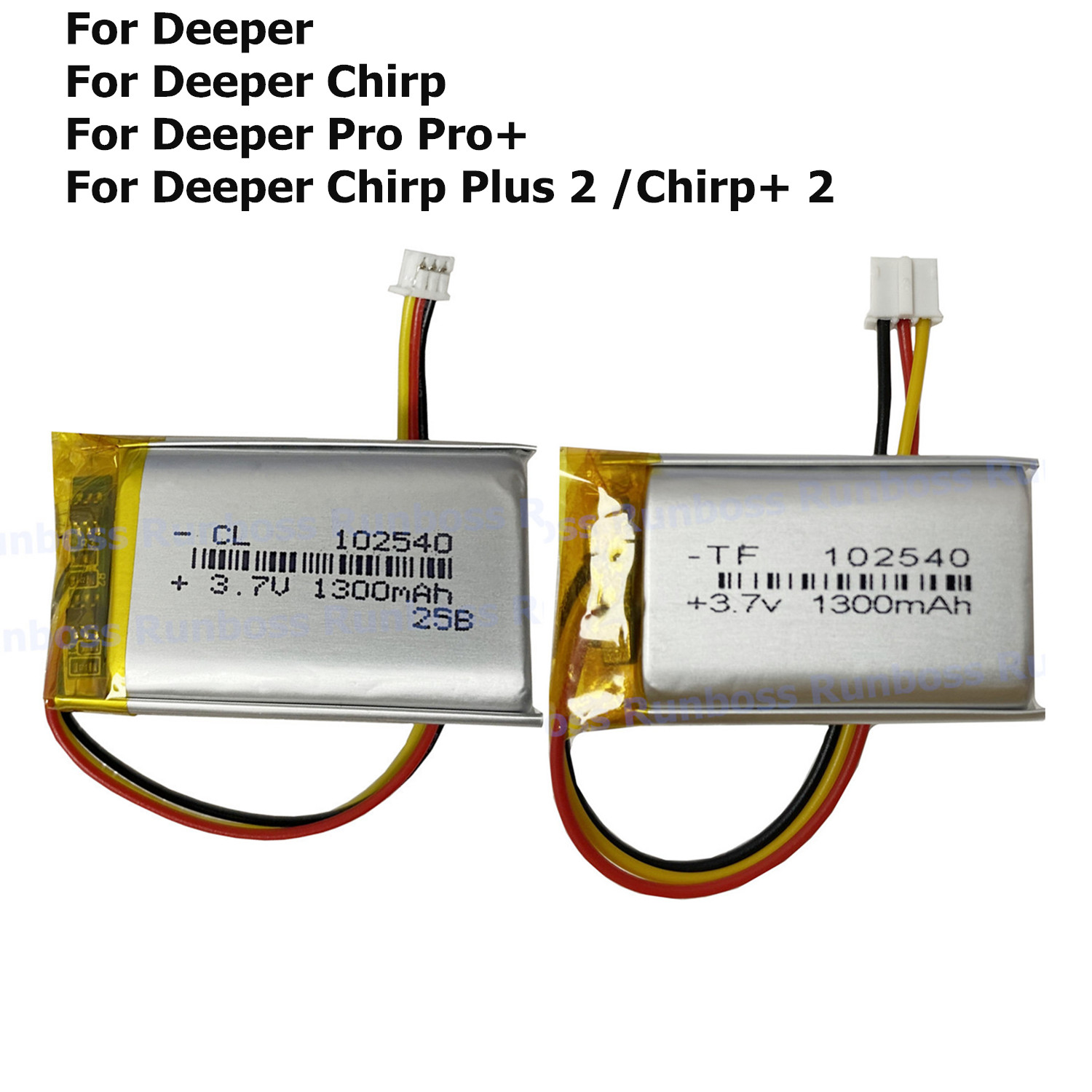แบตเตอรี่ 3.7V 1300mAh สําหรับ - Chirp Sonar Fish Finder บทวิจารณ์และราคา