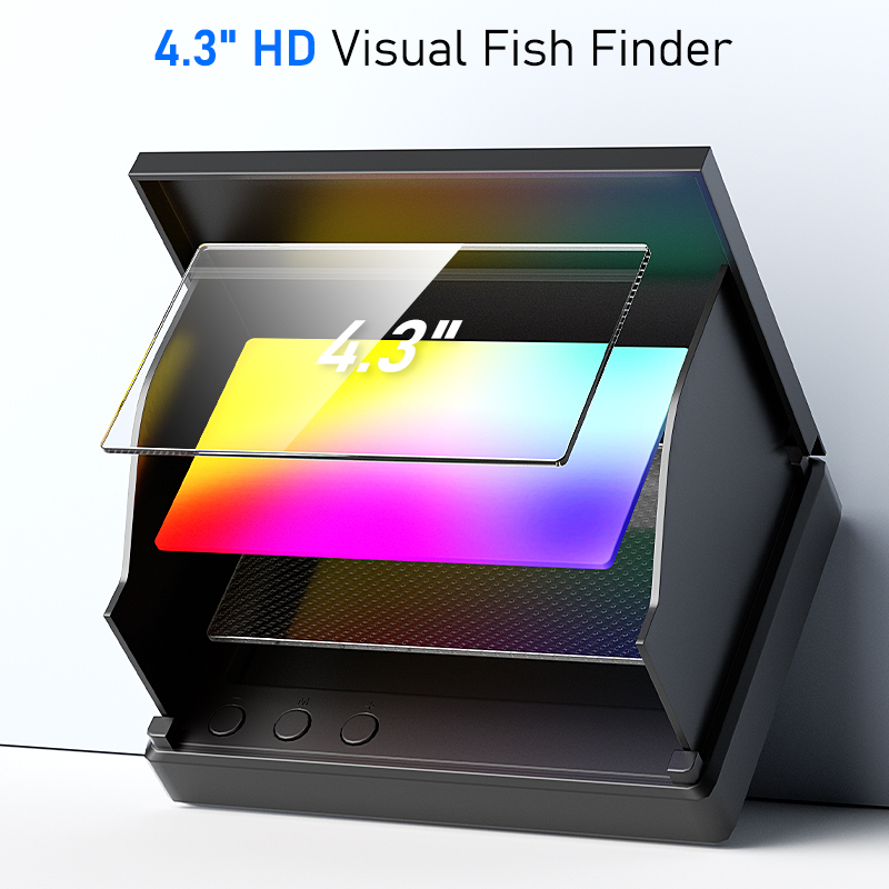 กล้องตกปลา หน้าจอ 4.3 นิ้ว ระย - Fish Finder Ice Fishing บทวิจารณ์และราคา