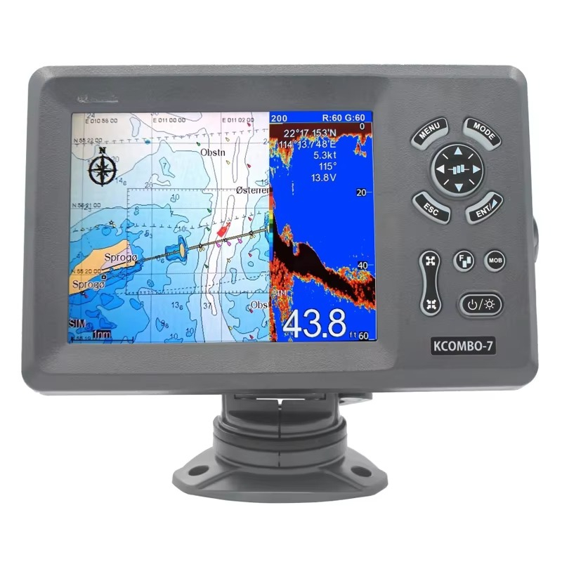 เครื่องหาปลาสำหรับเรือเดินทะเล - Fish Finder Sonar Gps 7 Inch บทวิจารณ์และราคา