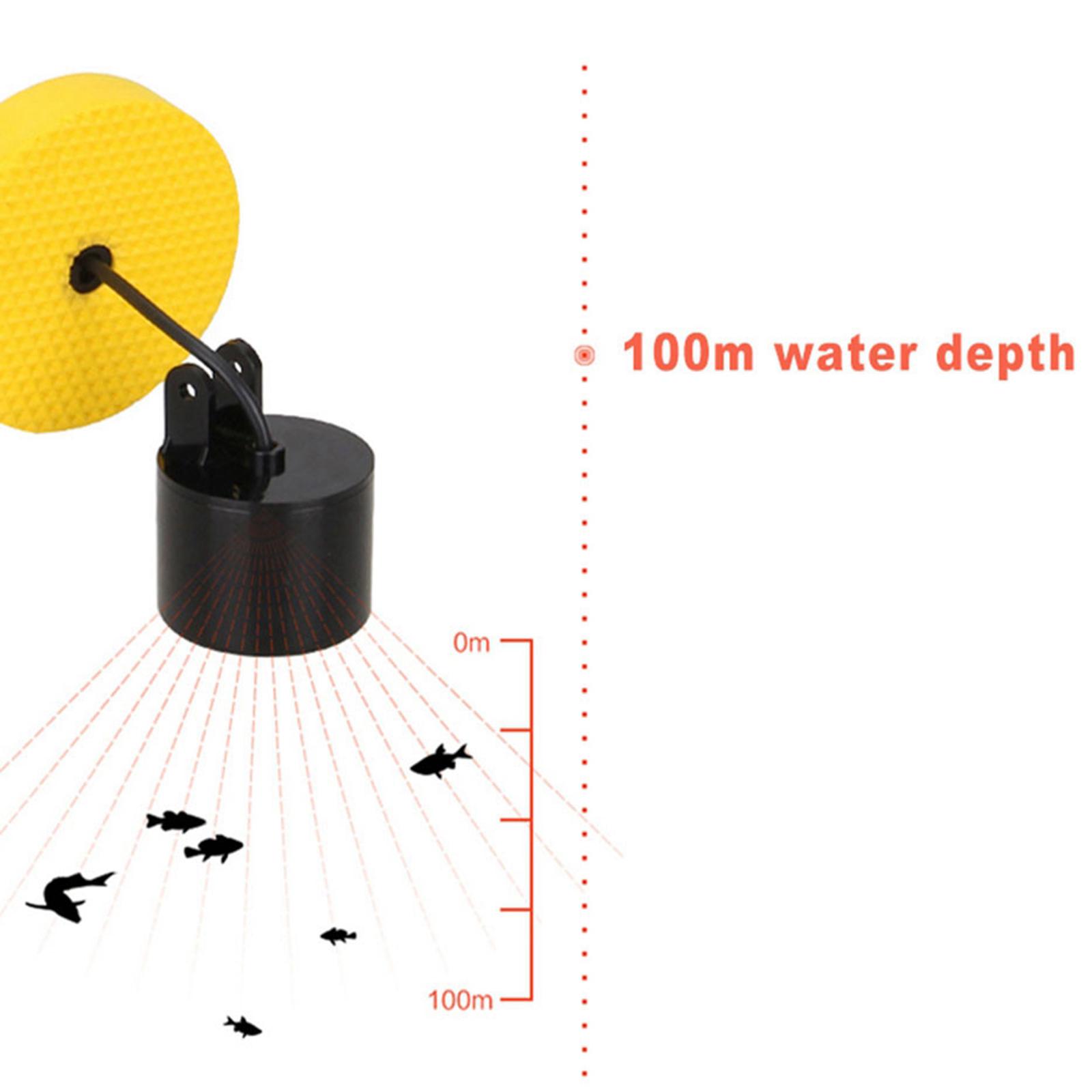 เครื่องวัดความลึกหาปลาพร้อมจอแ - Fish Finder Transducer 200Khz บทวิจารณ์และราคา