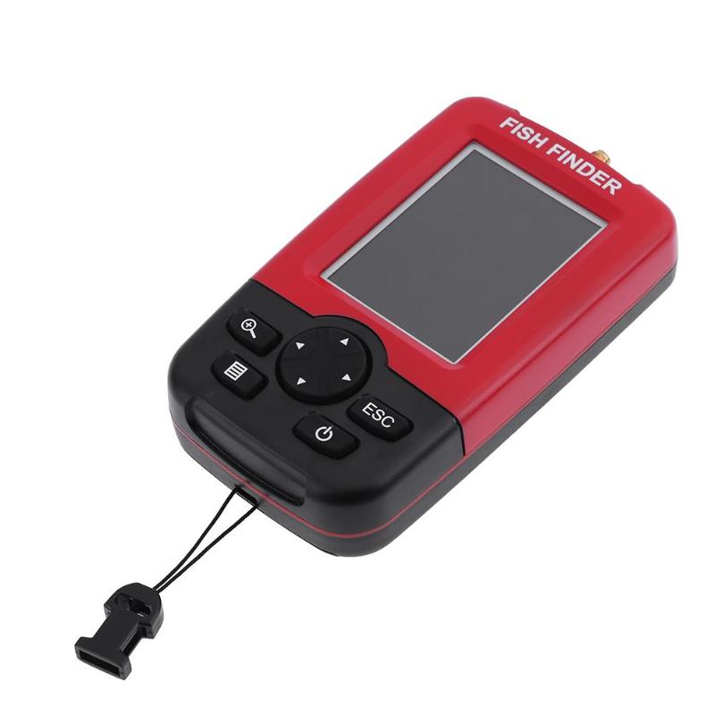 100M ไร้สายเซ็นเซอร์โซนาร์ความ - Chirp Sonar Fish Finder บทวิจารณ์และราคา