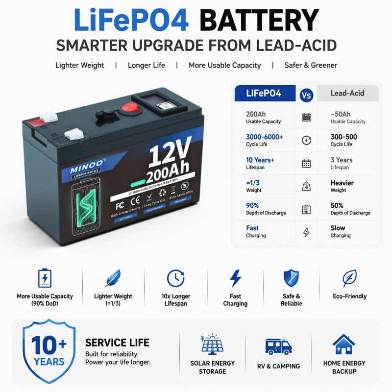 แบตเตอรี่โซลาร์ LiFePO4 12V 20 - Fish Finder Battery 12V บทวิจารณ์และราคา