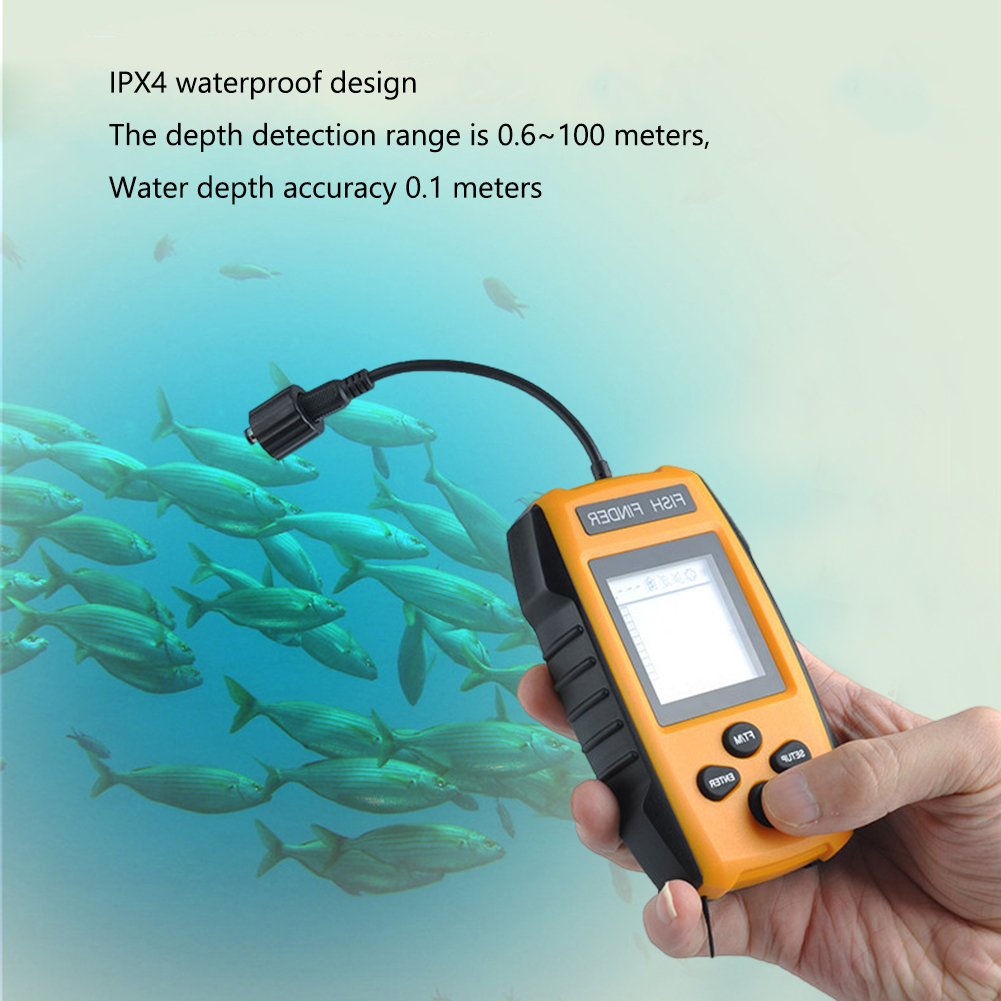 เครื่องหาปลาโซนาร์100เมตร, เคร - Fish Finder Transducer 200Khz บทวิจารณ์และราคา