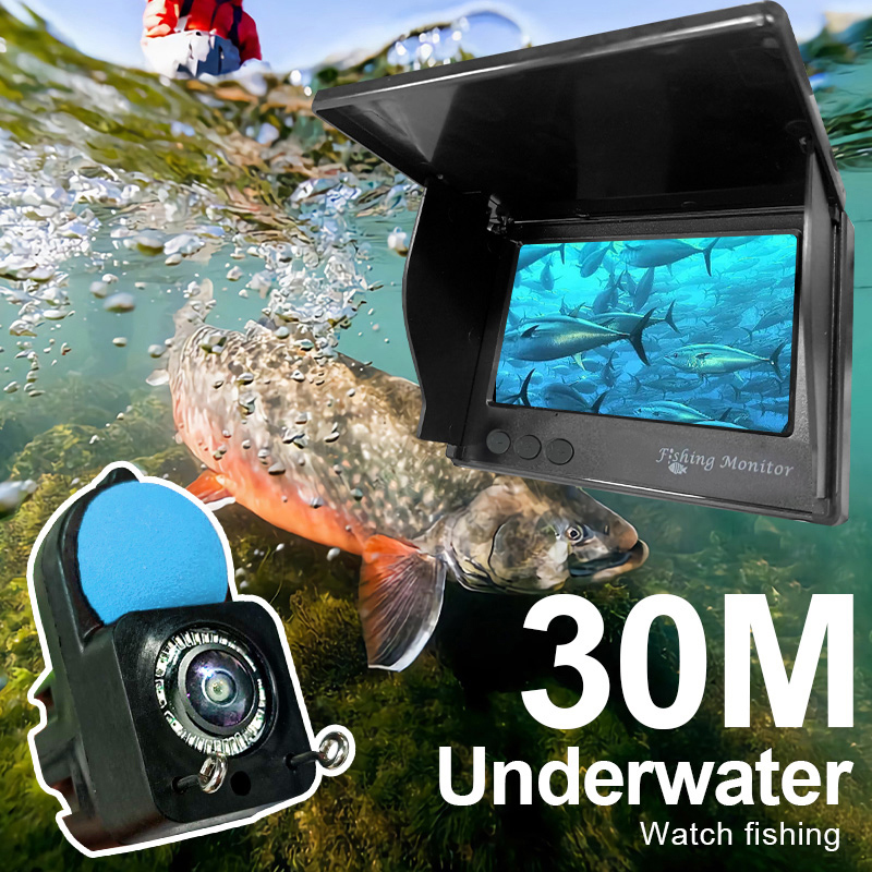 กล้องตกปลาใต้น้ำ 1080P HD กล้อ - Fish Finder Ice Fishing บทวิจารณ์และราคา