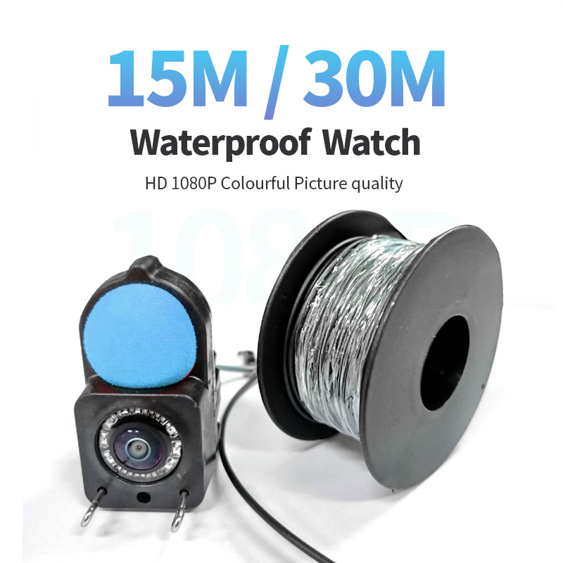 กล้องตกปลาใต้น้ำ 1080P HD กล้อ - Fish Finder Ice Fishing บทวิจารณ์และราคา
